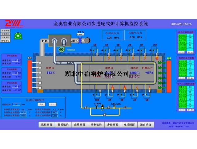 河北金奧管業(yè)步進(jìn)底式加熱爐 